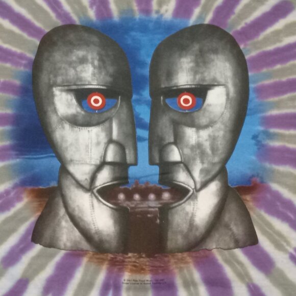 Pink Floyd Division Bell 2X-Large Tie Dye T-Shirt - Picture 3 of 4